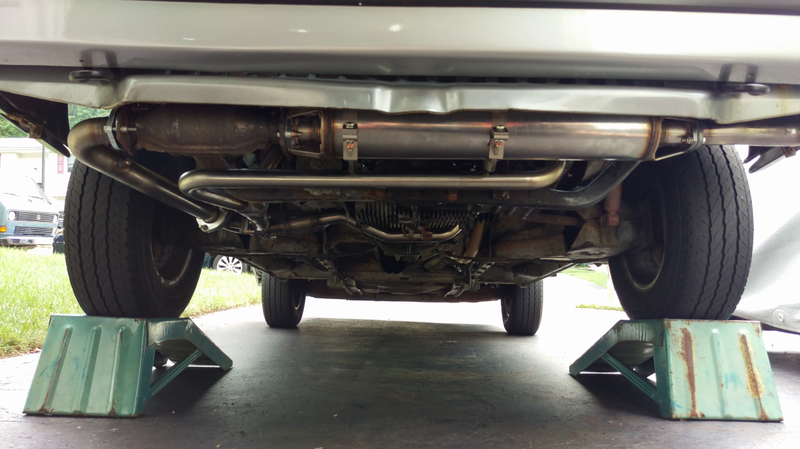Illustration for article titled Unequal Length Stainless Exhaust - Achieved